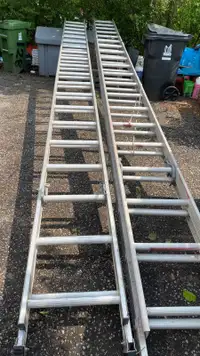 40 ft  Louisville aluminum ladder