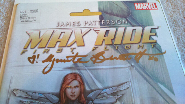 James Patterson: Max Ride First Flight #1 - Signed by Bennett in Comics & Graphic Novels in Mississauga / Peel Region - Image 3
