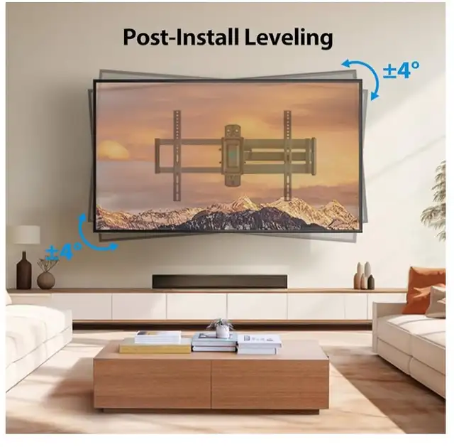 Pipishell Full-Motion Long-Arm TV Wall Mount for 32-75 Inch TV’s in Video & TV Accessories in Markham / York Region - Image 5