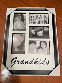 18 x 13 1/2 Black & White Grandkids Frame