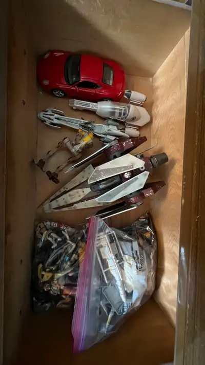 Star Wars & Indiana Jones Action Figures + Ships, View more