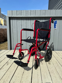 Folding Light Portable Wheelchair 