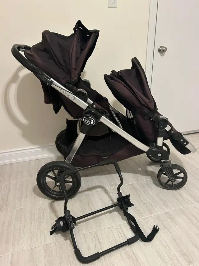 City Select Double Stroller + Car Seat Adapter64866389117953120