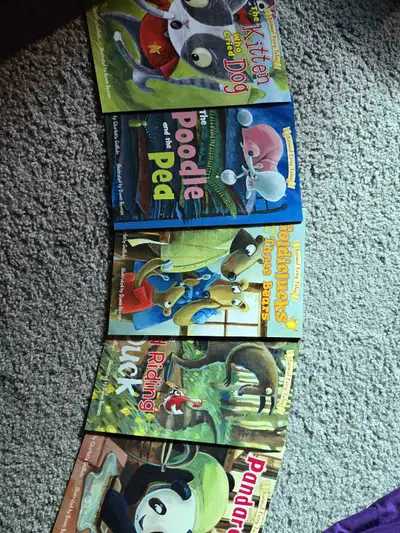 5 animal fairy tail books - NEW, View more