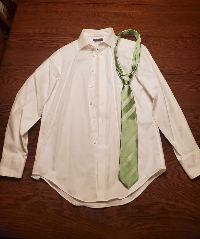 Pronto Uomo Suit (+ shirt, tie, pants, shoes) $280 OBO in Men's in Winnipeg - Image 4