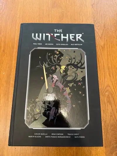 Dive into the dark fantasy world with The Witcher comic book, a hardcover edition featuring all issu...