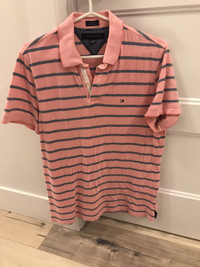 Men’s medium polo golf button up shirts
