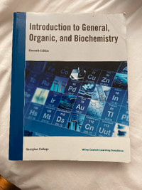 Introduction to general, organic and biochemistry