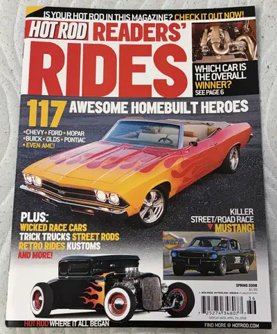 Hot Rod Reader's Rides Magazine Spring 2008, View more