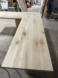 New Rustic White Oak countertop 