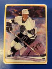 Gretzky GARTLAN 1989 KINGS Art Ceramic Card Showcase 305