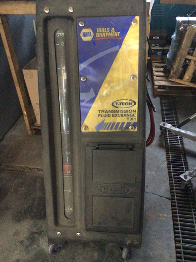 Napa T-tech transmission fluid exchange machine. Works well. Call or text 250-417-9724 can be seen a...