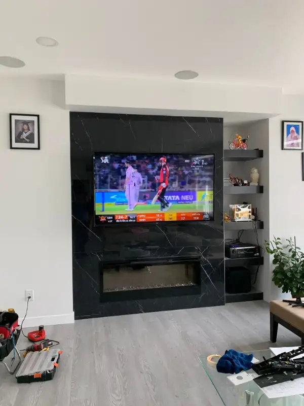 Reliable reasonable price TV Wall Mount install onl in Video & TV Accessories in Winnipeg - Image 4