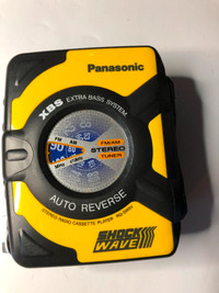 Panasonic Walkman Shockwave RQ-SW5V Portable Radio Cassette
