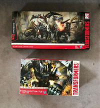 Transformers movie lot from