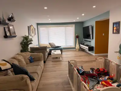 Magnifique et immense 6 1/2 et plus à louer semi meublé disponible pour le 1er juillet 2026 ou avant...