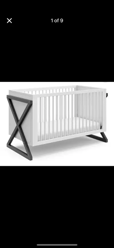 Storkcraft Equinox 3-in-1 Convertible Crib. Converts to toddler , View more