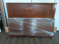 Antique Wooden Headboard/Footboard  For Sale