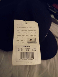 2 Brand New Tags on Nike Caps size 7 1/4