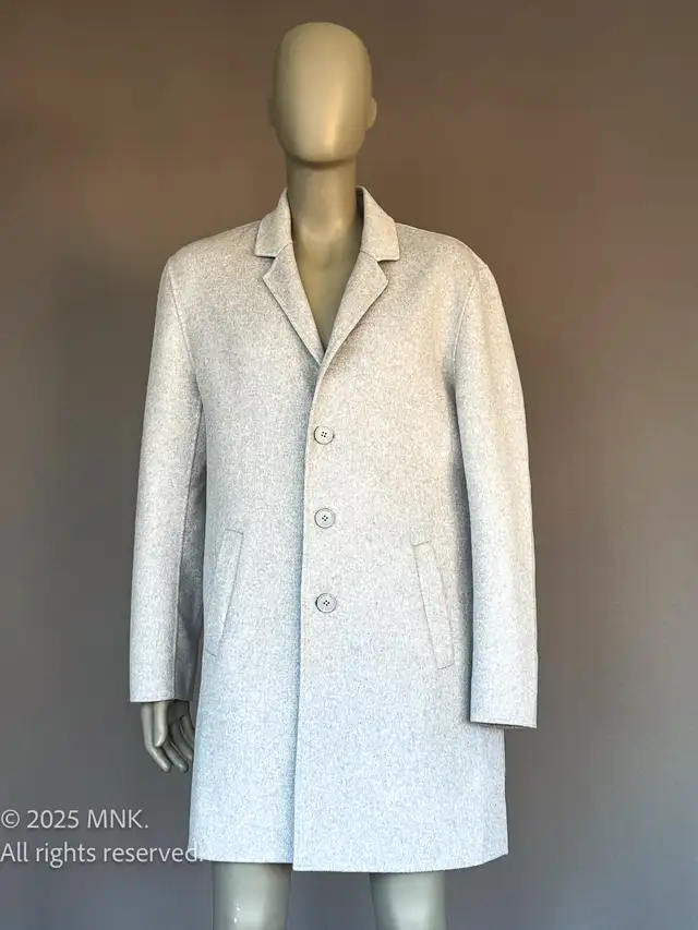 enTHREAD Men's Overcoat – Light Grey, Size L in Men's in City of Toronto - Image 4