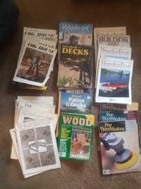 Wood working magazines 