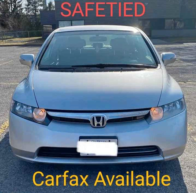 2008 Honda Civic Hybrid 79k km Safetied - for Sale in Cars & Trucks in Cambridge