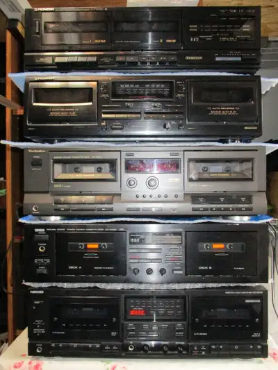 various model cassette deck pioneer Nikko technics Yamaha, View more