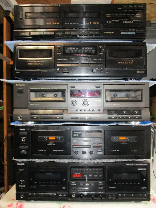 various model cassette deck pioneer Nikko technics Yamaha in Stereo Systems & Home Theatre in Mississauga / Peel Region - Image 2