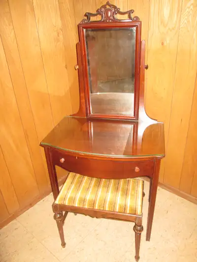 Vintage Makeup Table, View more