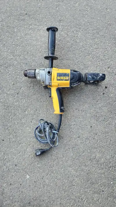 dewalt mixing drill 3 handels  greate to mix mud90 $$, View more
