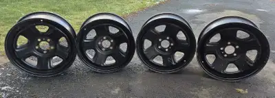 18" Quality Mopar Steel Rims that retail for more than $150 each. These rims were used for one winte...