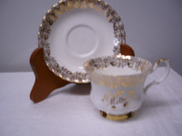 Vintage Unnamed Royal Albert Footed “Mother” Cup & Saucer