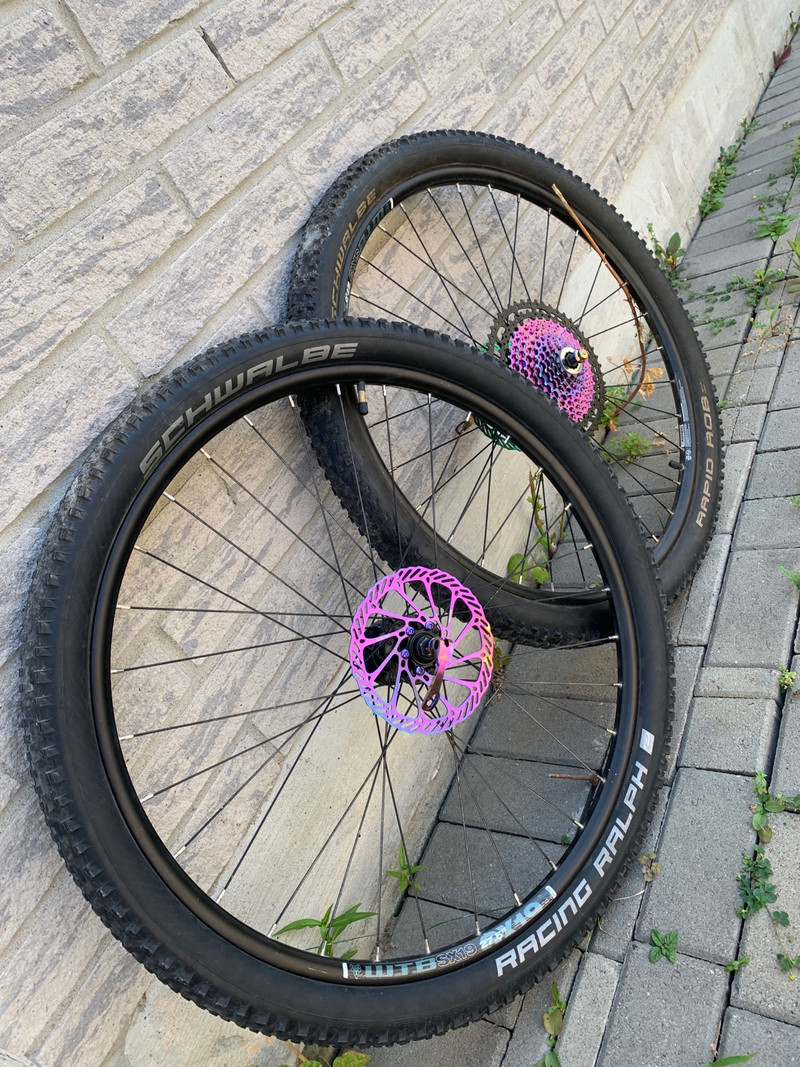26/ 27.5 inch mountain bike wheels with disc break Frames & Parts