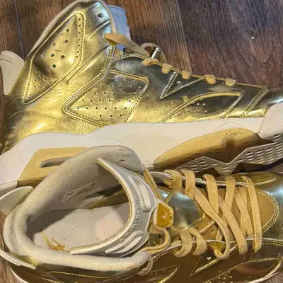 Air Jordan 6 Pinnacle Gold – Size 12 US - Rare Retro, View more