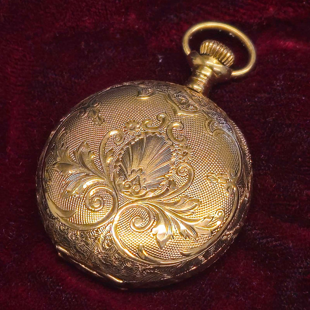 Waltham solid gold pocket watch dans Bijoux et montres  à Saint-Hyacinthe - Image 3