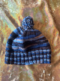 New Hand Knitted Hat - 12Y