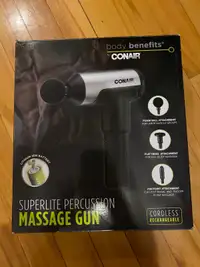 Conair Body Benefits Superlite Deep Tissue Massage Gun 