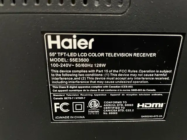 TV for sale in General Electronics in Edmonton - Image 5