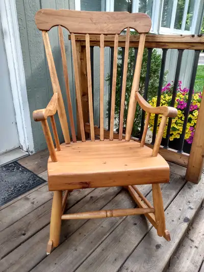 Solid Pine Rocking Chair, View more