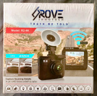 Rove R2-4K Dash Cam Built in Wi-Fi GPS Car Dashboard Camera