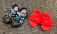 EUC kid boy Geox hiking sandals / Zara sandals (US9-9.5 / EUR26)