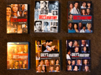 Grey's Anatomy Seasons 1-6 $15 each