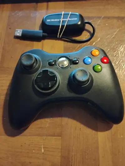 Wireless Controller for Xbox 360 PC Windows 7 8 10 11 W Receiver, View more