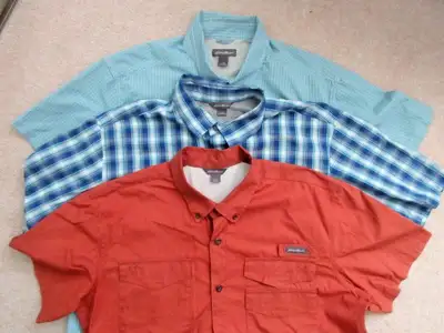 EDDIE BAUER… SHORT SLEEVE MEN’S SHIRTS…L, View more