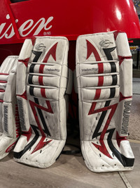 Vaughn Velocity Goalie Pads 30+1”  