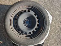 Michelin X-Ice Winter Tires 235/55R17 on rims