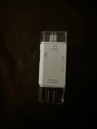 USB C Micro SD Card Reader.