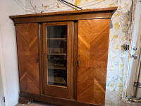 Antique art deco cabinet 