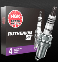 SPARK PLUGS: NGK Ruthenium HX High Ignitability LKR7AHXS $15