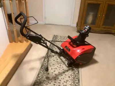 snowblower ( King Canada 18 in  Electric Snow Thrower) new, View more